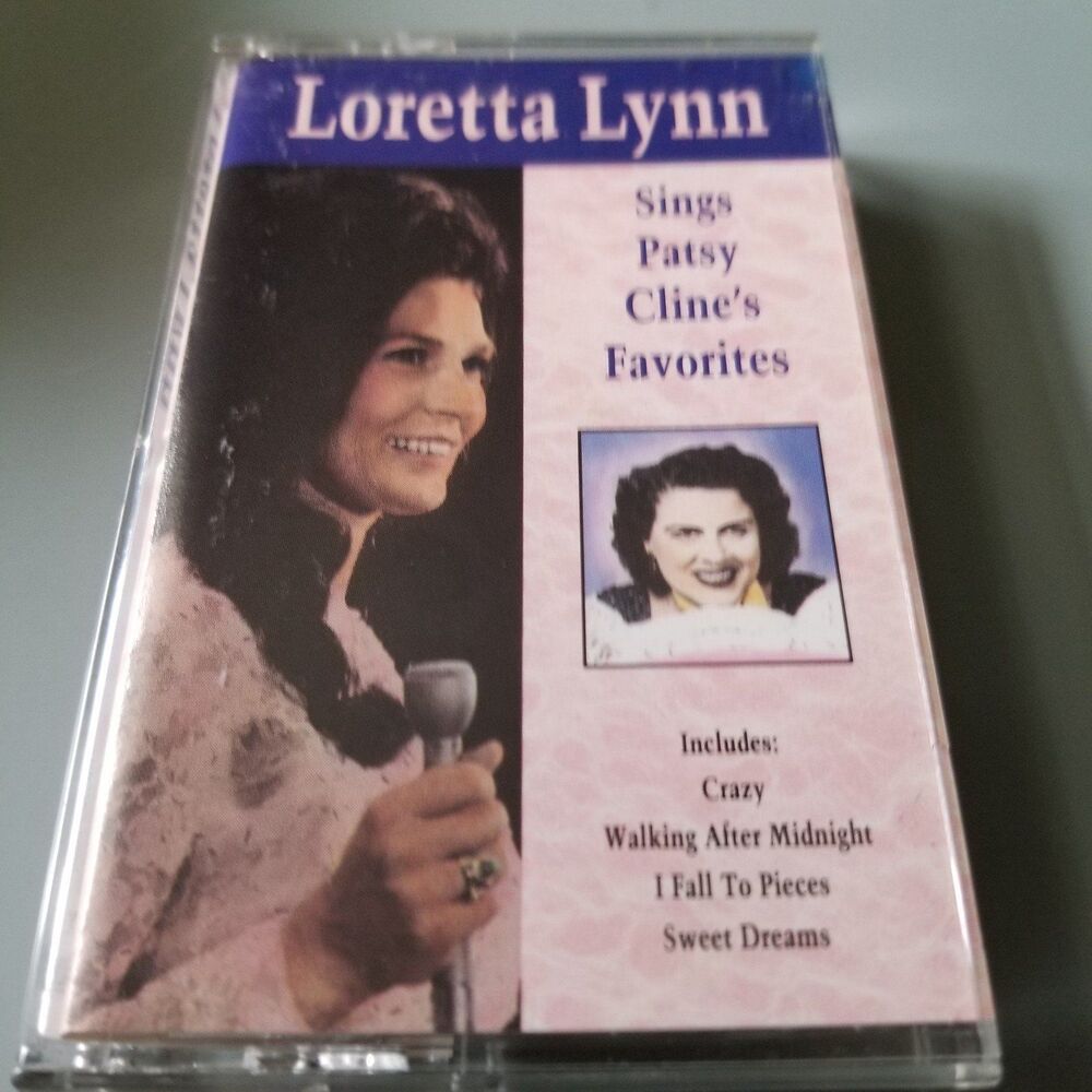 Loretta Lynn sings Patsy Cline's favorites cassette tape